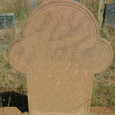 SCHMIDT Baltes Johannes 1904-1942