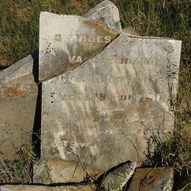 TONDER Johannes, van 1892-1915