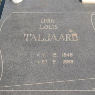 TALJAARD Dirk Louis 1949-1986