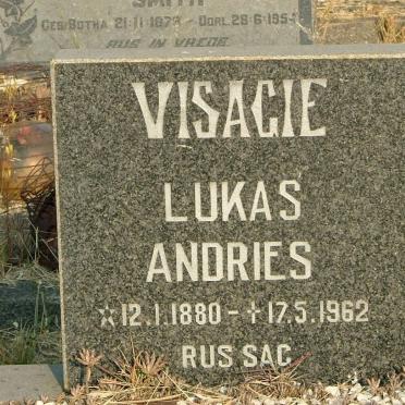 VISAGIE Lukas Andries 1880-1962