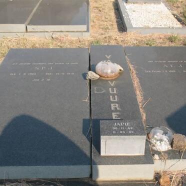 VUUREN S.P.J., van ??-?? :: VAN VUUREN  A.E.J.??-?? :: VAN VUUREN Japie 1942-1963