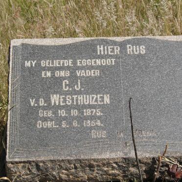 WESTHUIZEN C.J., v.d. 1875-1964