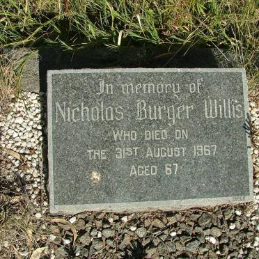 WILLIS Nicholas Burger -1967