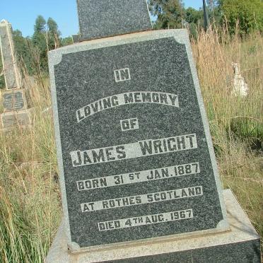 WRIGHT James 1887-1967