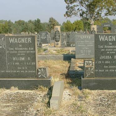 WAGNER Willem H. 1891-1970 &amp; Jacoba H.M. JANSEN 1894-1973