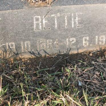 ? Bettie 1884-1974