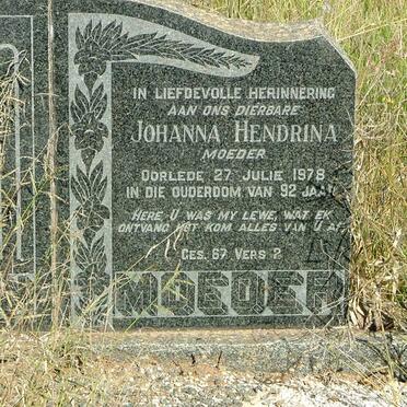 JA? Johanna Hendrina -1978