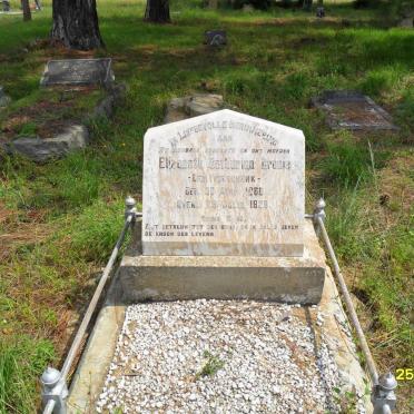 CRONJE Elizabeth Catharina nee VOLSCHENK 186?-1926