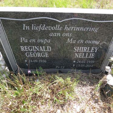? Reginald George 1936- & Shirley Nellie 1939-2014