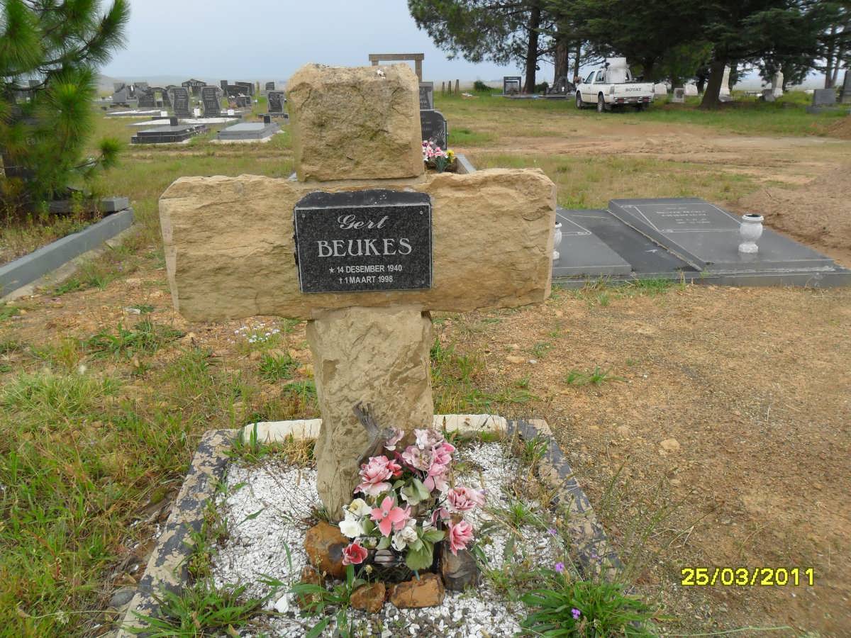 BEUKES Gert 1940-1998
