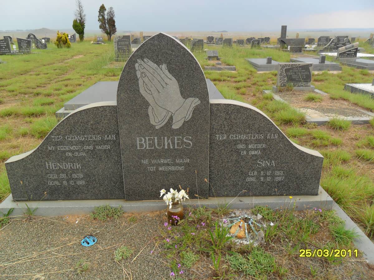 BEUKES Hendrik 1909-1981 & Sina 1913-1987
