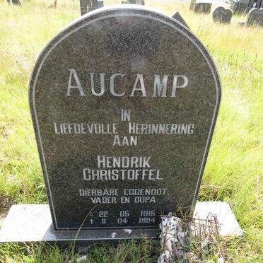 AUCAMP Hendrik Christoffel 1915-1994