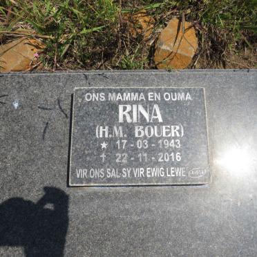 BOUER H.M. 1943-2016