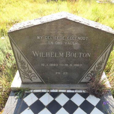 BOLTON Wilhelm 1883-1963