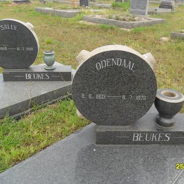 BEUKES Odendaal 1903-1972