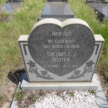 BESTER Theunis C.J. 1906-1974