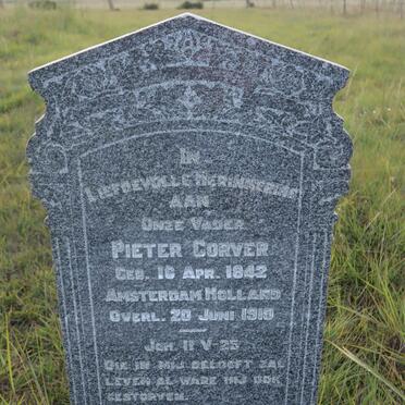 CORVER Pieter 1842-1919
