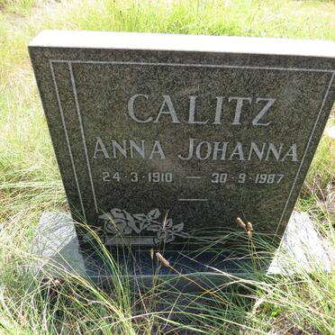 CALITZ Anna Johanna 1910-1987