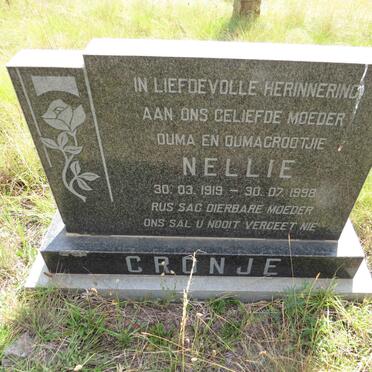 CRONJE Nellie 1919-1998