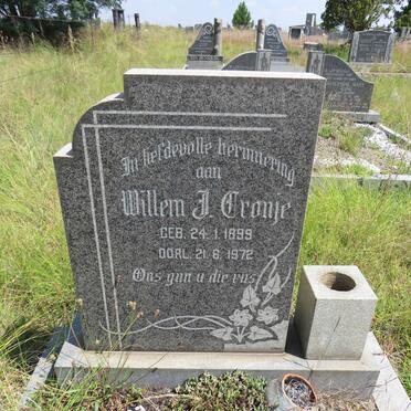 CRONJE Willem J. 1899-1972