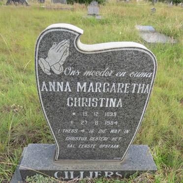 CILLIERS Anna Margaretha Christina 1899-1984