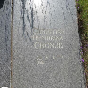 CRONJE Stefanus Egnatius 1905-1980 & Christina Hendrina 1901- _3