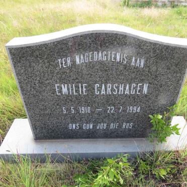 CARSHAGEN Emilie 1910-1994