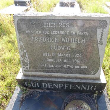 GULDENPFENNIG Friedrich Wilhelm Ludwig 1924-1961