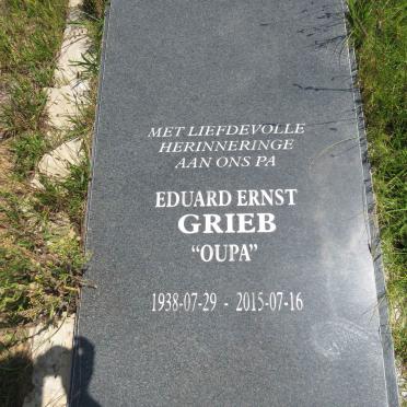 GRIEB Eduard Ernst 1938-2015