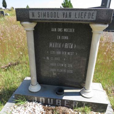 JOUBERT Maria nee VAN DER NEST 1943-