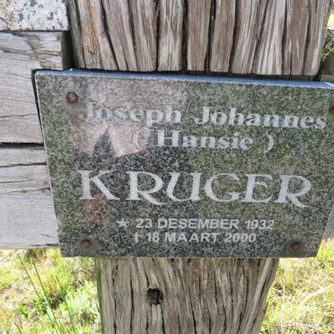KRUGER Joseph Johannes 1932-2000