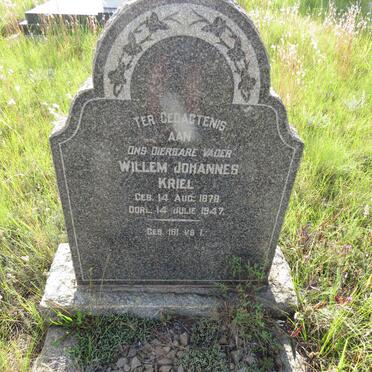 KRIEL Willem Johannes 1878-1947