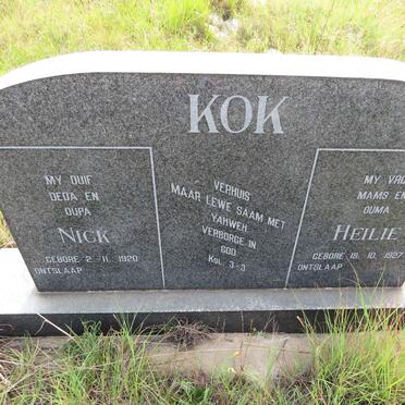 KOK Nick 1920- & Heilie 1927-