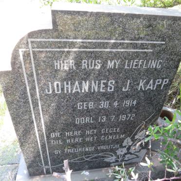 KAPP Johannes J. 1914-1972