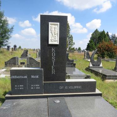 KOSTER J.H. Bastiaan 1935-1972 & Maxie 1934-2013 _1