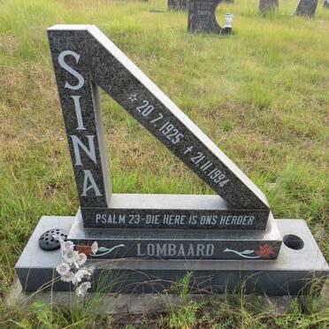LOMBAARD Sina 1925-1994