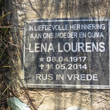 LOURENS Lena 1917-2014