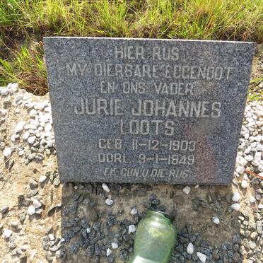 LOOTS Jurie Johannes 1903-1949