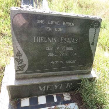 MEYER Theunis Esaias 1890-1964