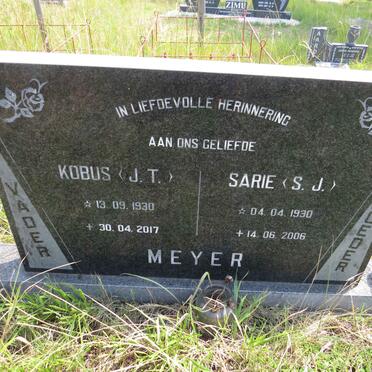 MEYER J.T. 1930-2017 & S.J. 1930-2006