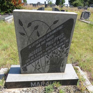 MARAIS Jacobus Philippus 1916-1974