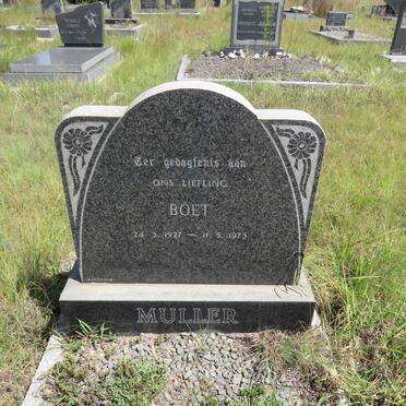 MULLER Boet 1927-1973