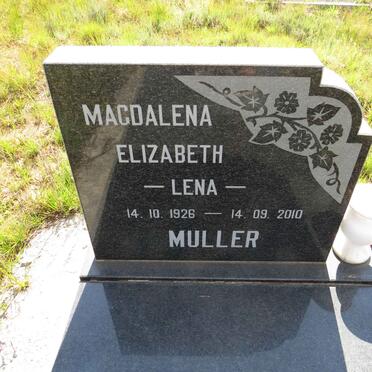 MULLER Magdalena Elizabeth 1926-2010