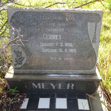 MEYER Gerret 1895-1965