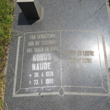 NAUDE Kobus 1928-1989