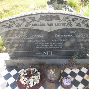 NEL Theodorus Cornelis 1897-1950 & Magdalena Susanna VAN RENSBURG 1900-1969