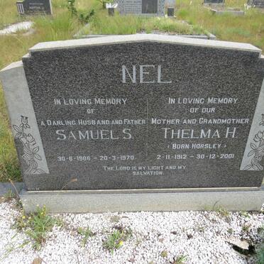 NEL Samuels 1906-1970 & Thelma H. HORSLEY 1912-2001