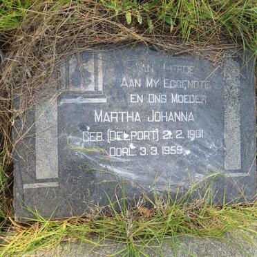 ODENDAAL Martha Johanna nee DELPORT 1901-1959 _1