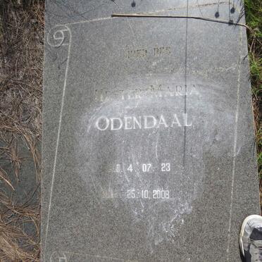 ODENDAAL Hester Maria 1923-2008