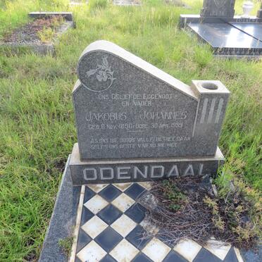 ODENDAAL Jakobus Johannes 1890-1959